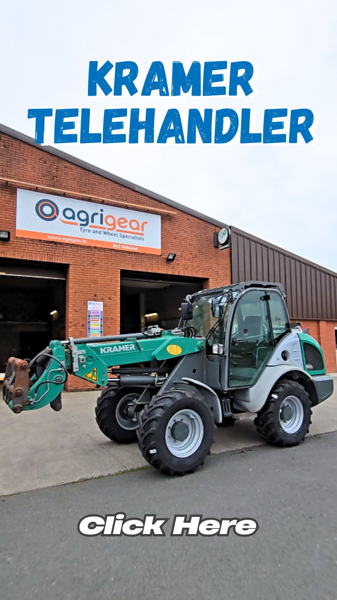 Kramer Telehandler Wheel Rim Reconditioning