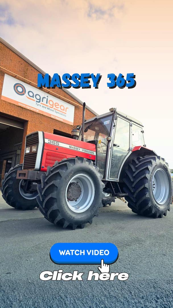Massey Ferguson 365 Custom Wide Wheels