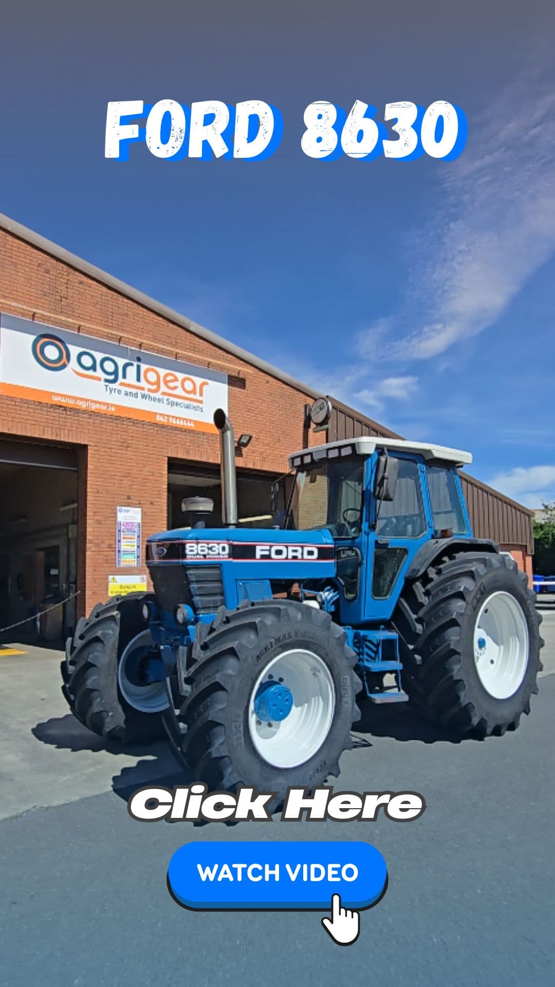 Ford 8630 Custom Wide Wheels